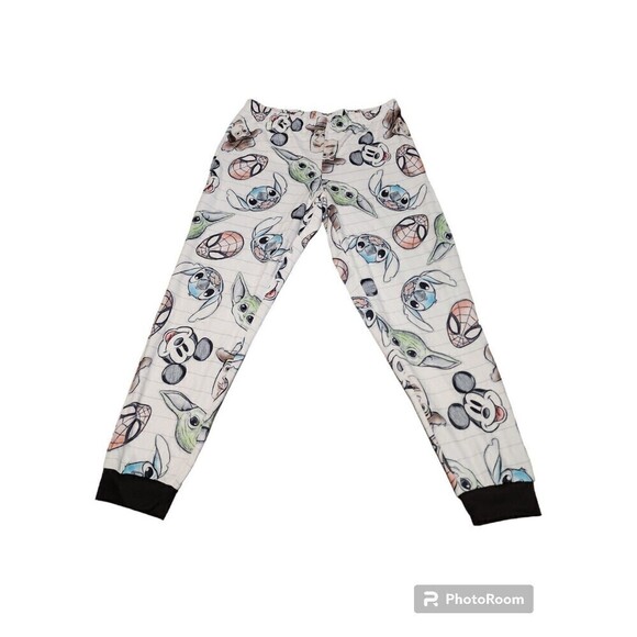 Disney 100 Character Mash Up TargetWomen's Family Pajamas Medium - Picture 2 of 11